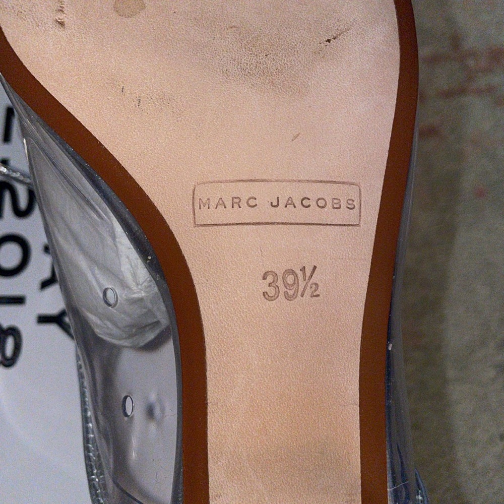Marc Jacobs Runway Clear Cinderella Vinyl Shoes - Picture 11 of 11